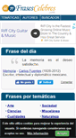 Mobile Screenshot of frasescelebres.com